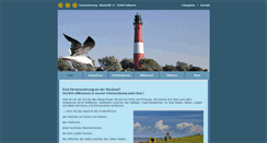 Desktop Screenshot of nordsee-ferienwohnung-pellworm.de